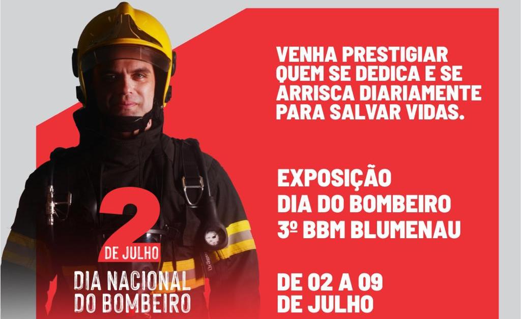 Exposição marca Semana do Bombeiro Militar no Shopping Park Europeu