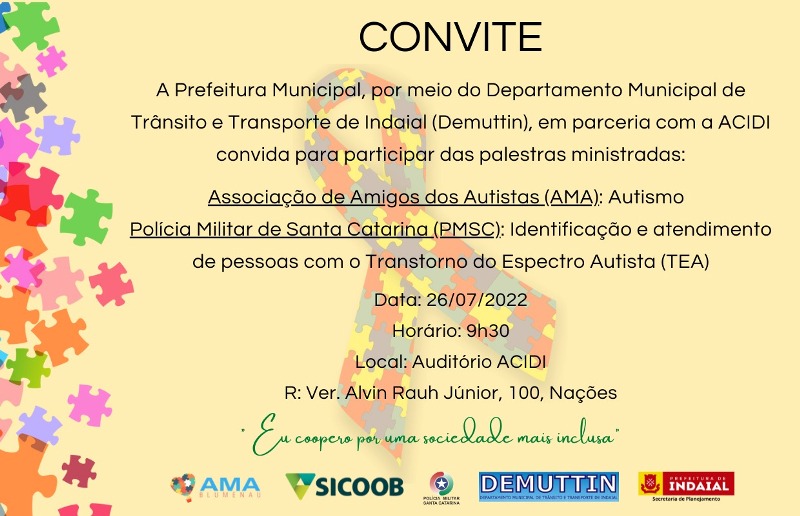 Demuttin promove evento sobre Autismo em parceria com a Polícia Militar