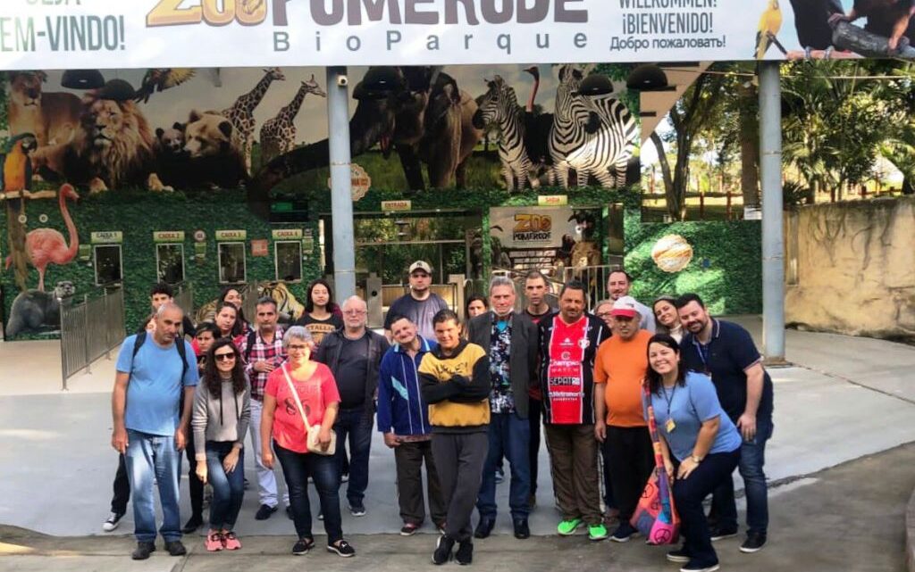 Indaial – Usuários do Centro de Atenção Psicossocial participam de passeio no Zoológico de Pomerode