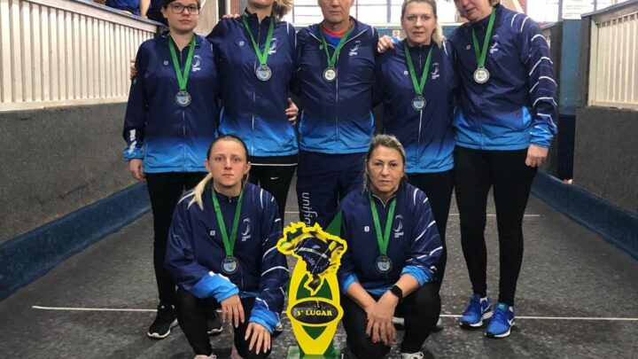 Equipe de bocha feminina de Timbó conquista terceiro lugar na Taça Brasil