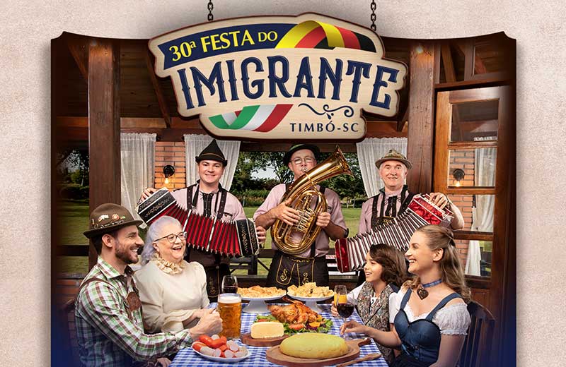 Timbó – Confira a programação da 30ª Festa do Imigrante