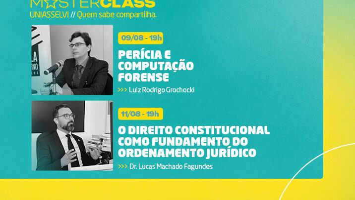 Projeto MasterClass UNIASSELVI tem duas edições dentro do I Meeting dos Cursos da Área Jurídica