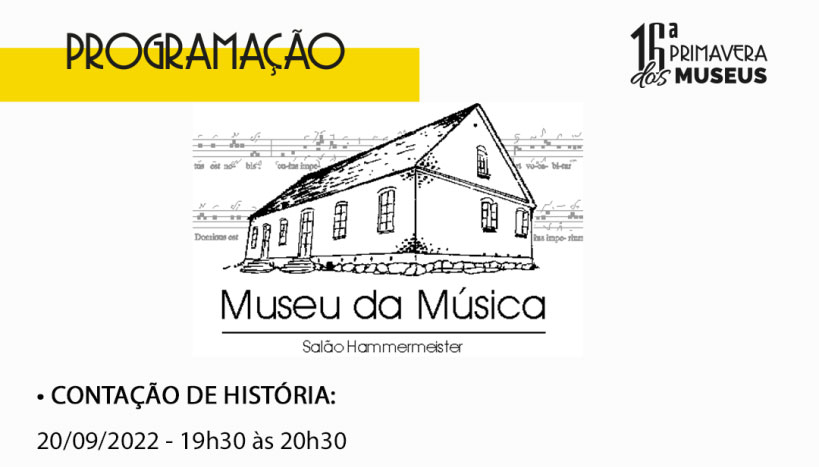 Museu da Música de Timbó participa da 16ª Primavera dos Museus