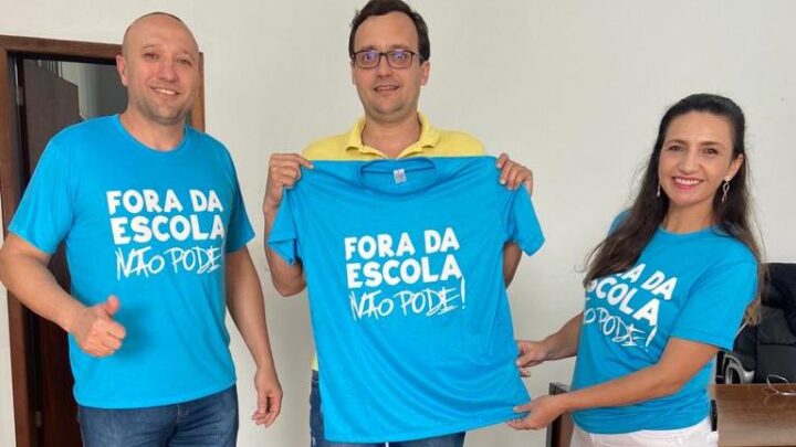 Indaial adere à iniciativa “Fora da Escola Não Pode!” para combater a exclusão escolar