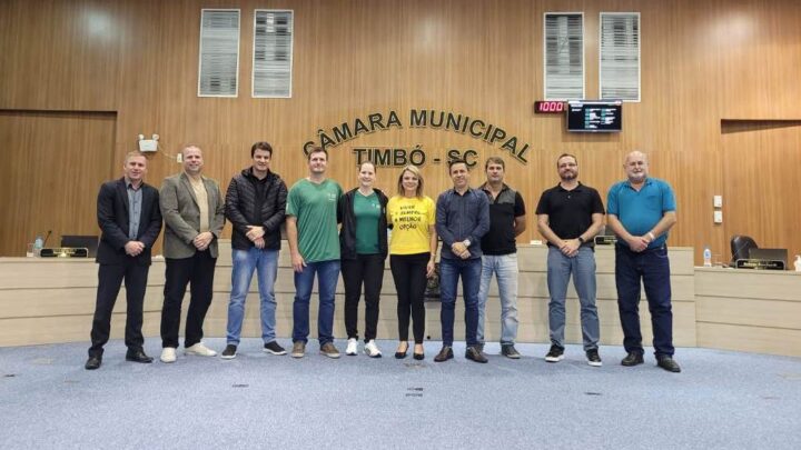 Setembro Vermelho é Tema na Tribuna da Câmara de Vereadores de Timbó