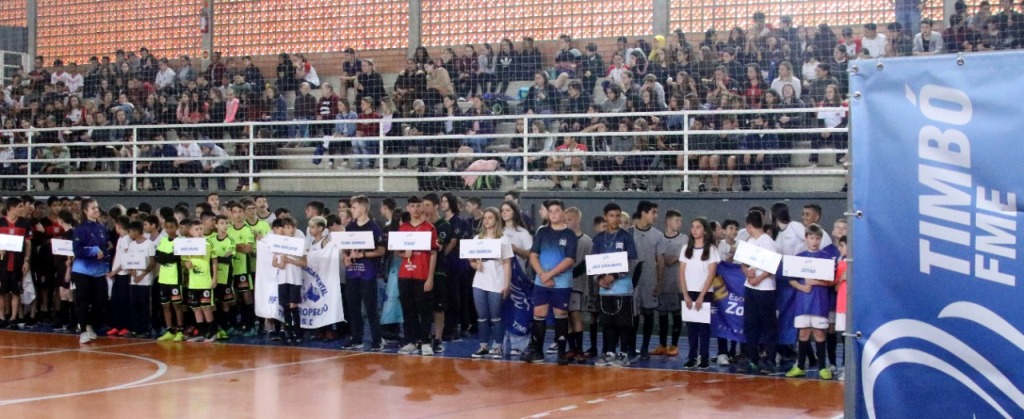 45º Jogos Estudantis de Timbó iniciam no município