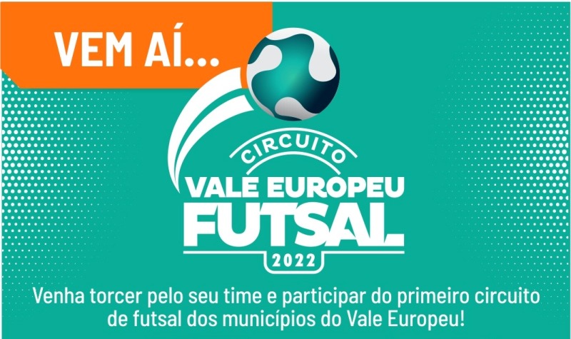 Circuito de futsal reúne equipes dos municípios do Vale Europeu