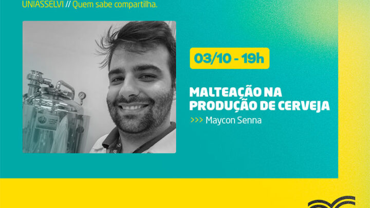 Próxima MasterClass UNIASSELVI de série voltada à Oktoberfest fala sobre Malteação na produção de cerveja