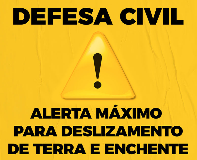 Defesa Civil De Timb Emite Novo Alerta M Ximo Para Mais Chuvas E Deslizamentos Portal Timb Net