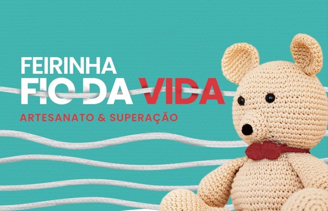 Feirinha Fio da Vida – Feira de artesanato ocorre neste fim de semana em Blumenau