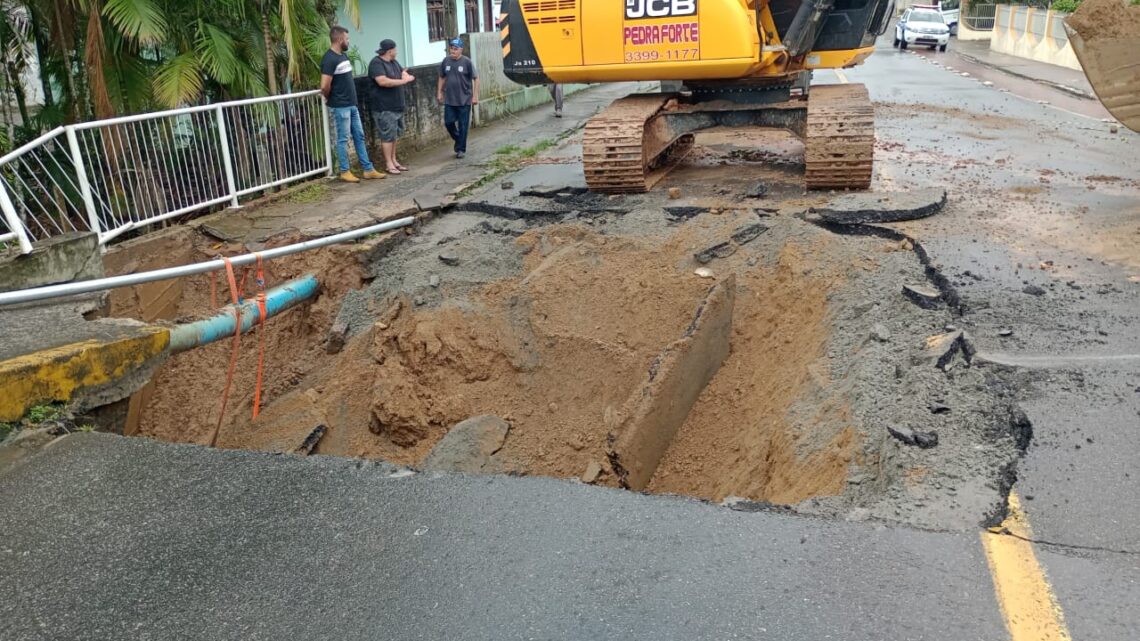 Levantamento de ocorrências pela Defesa Civil de Timbó até o momento