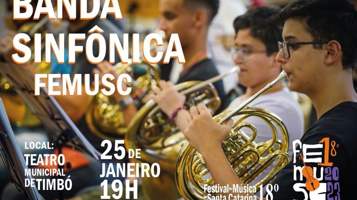 Banda Sinfônica do @femusc em Timbó