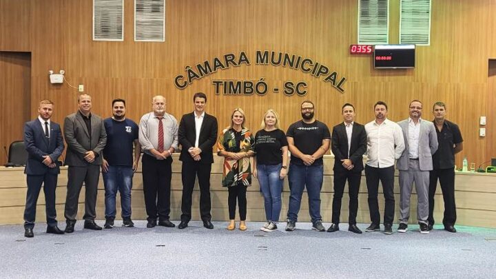 Câmara de Timbó – Sessão Ordinária ocorre com votação e aprovação de Projetos de Lei, Emendas e Mensagem Retificativa