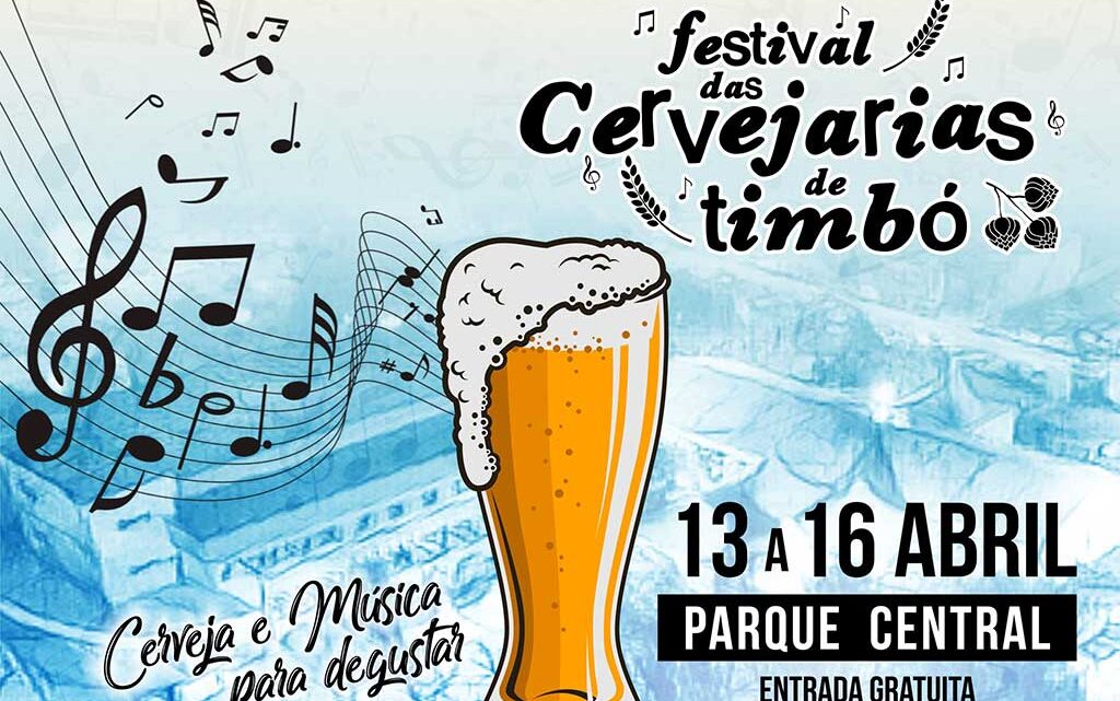 De 13 a 16 de abril acontece o Festival das Cervejarias de Timbó