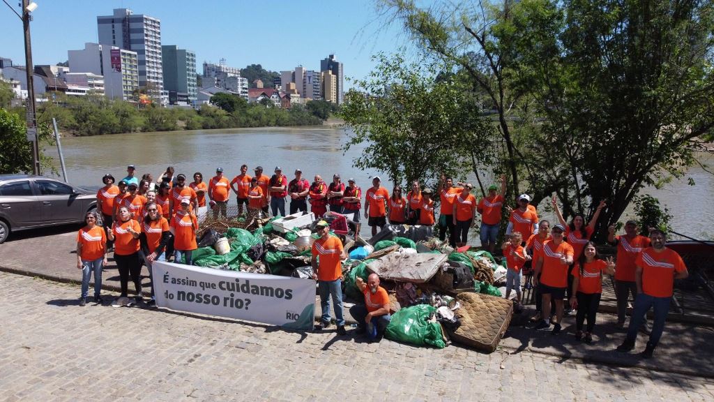 Movimento “Nosso Rio” mobiliza voluntários de Blumenau neste sábado