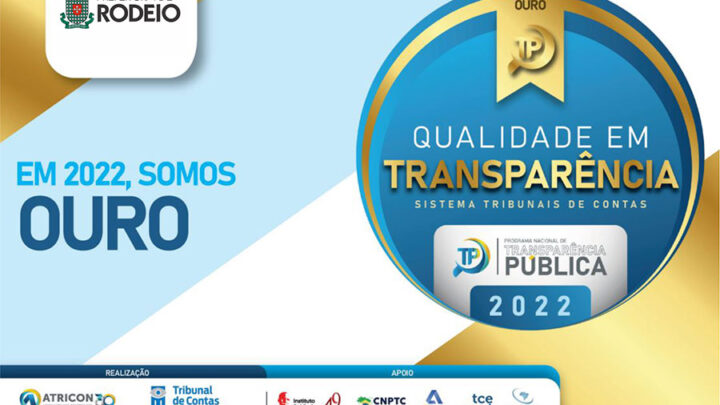 Rodeio é ouro em Transparência