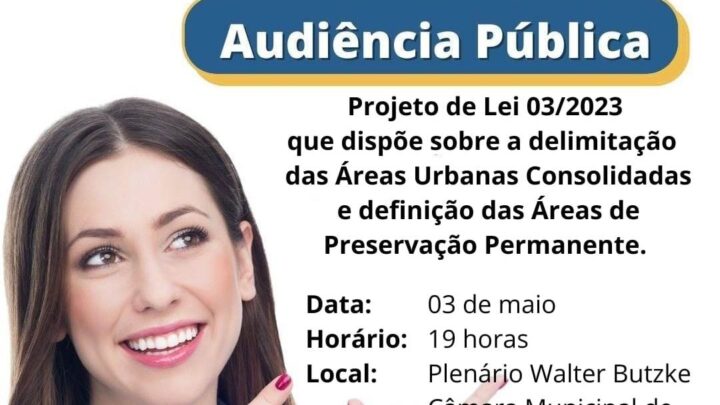 Câmara Municipal de Timbó realiza Audiência Pública sobre delimitação de AUCs e definição das APPs