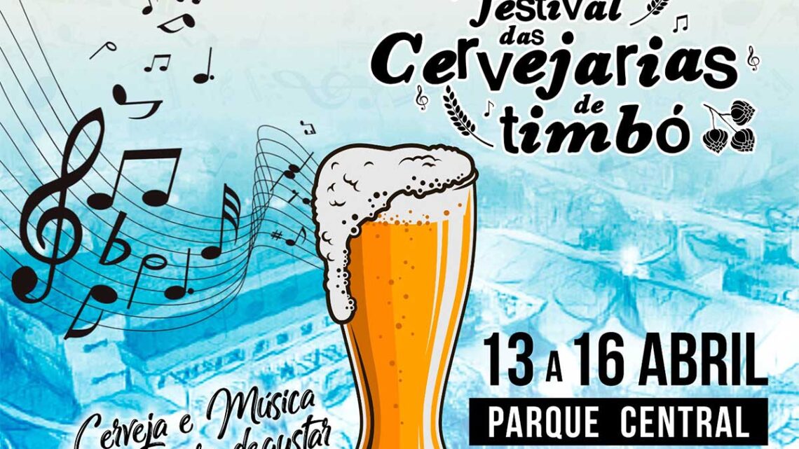 Festival das Cervejarias de Timbó começa nesta quinta-feira