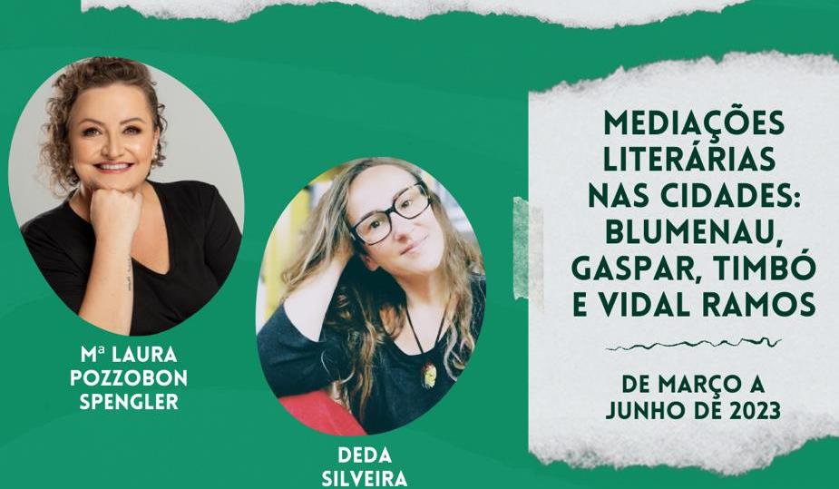 Projeto de mediações de literatura infantil circula por escolas de Blumenau, Gaspar, Timbó e Vidal Ramos até junho deste ano