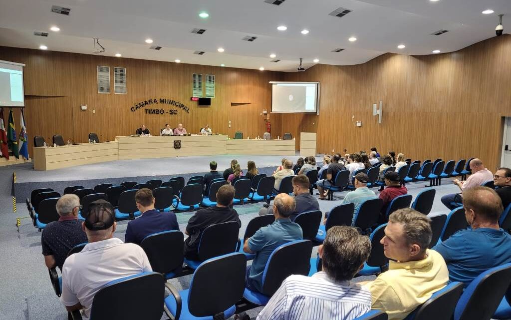 Câmara de Vereadores realiza Audiência Pública sobre Plano Diretor do Município