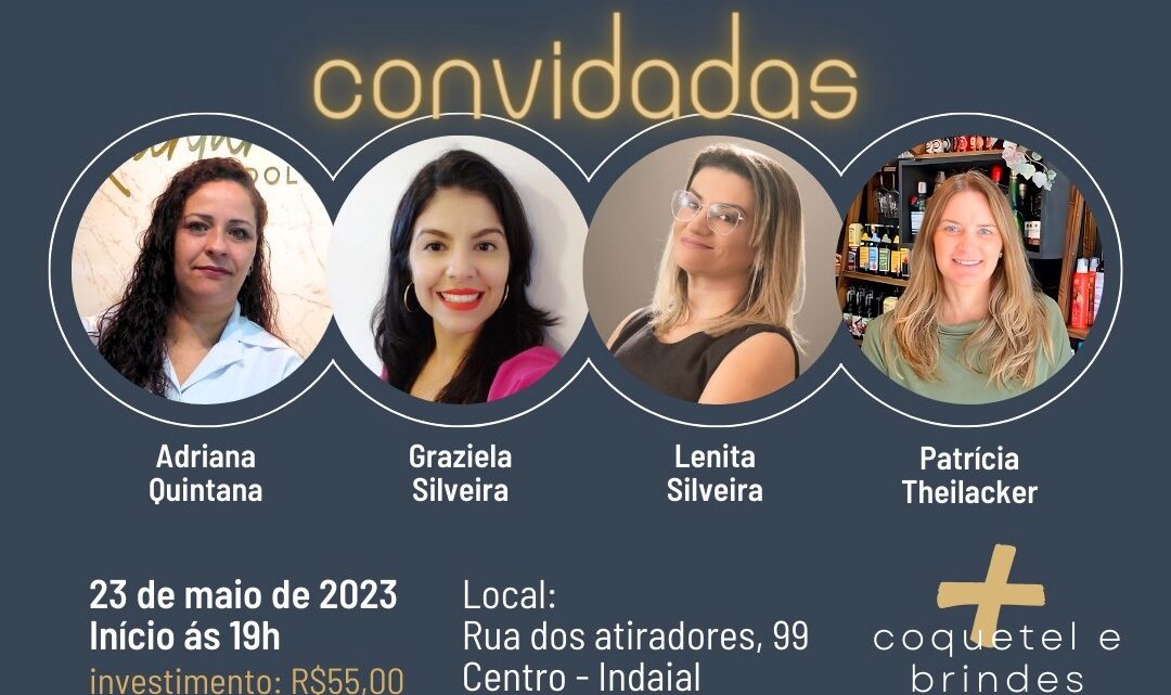 Grandes Empreendedoras convida mulheres a prestigiar a mesa redonda com empreendedoras da região no dia 23 de maio