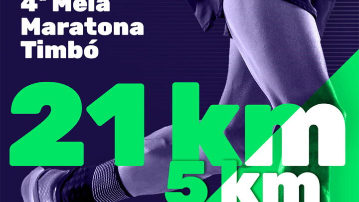 Inscrições abertas para a 4ª Meia Maratona de Timbó