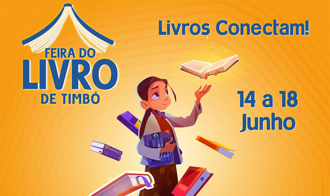 Feira do Livro de Timbó inicia nesta quarta-feira