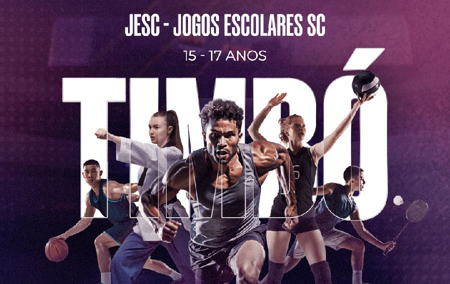 Timbó sedia Etapa Estadual do JESC 15 a 17 anos