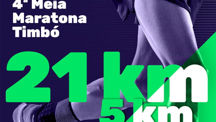 4ª Meia Maratona de Timbó é neste domingo