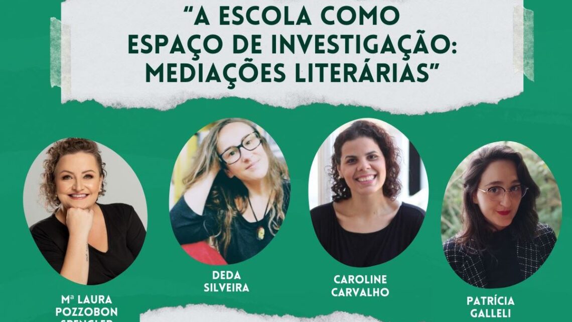 Projeto promove LIVE sobre mediações de literatura infantil, no dia 26 de junho, pelo canal do YouTube