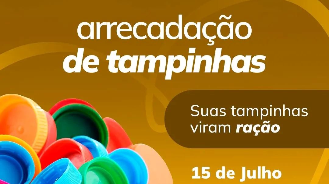 Arrecadação de tampinhas de garrafas PET acontece no Parque Central neste sábado