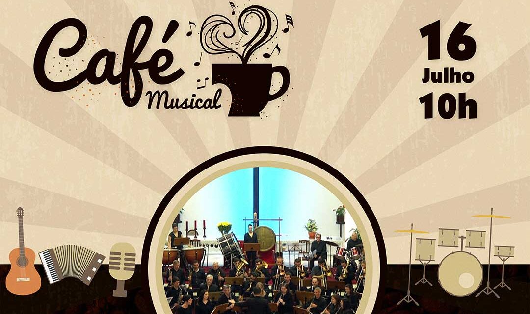 Café Musical com Banda Municipal Professor João Müller é dia 16 de julho