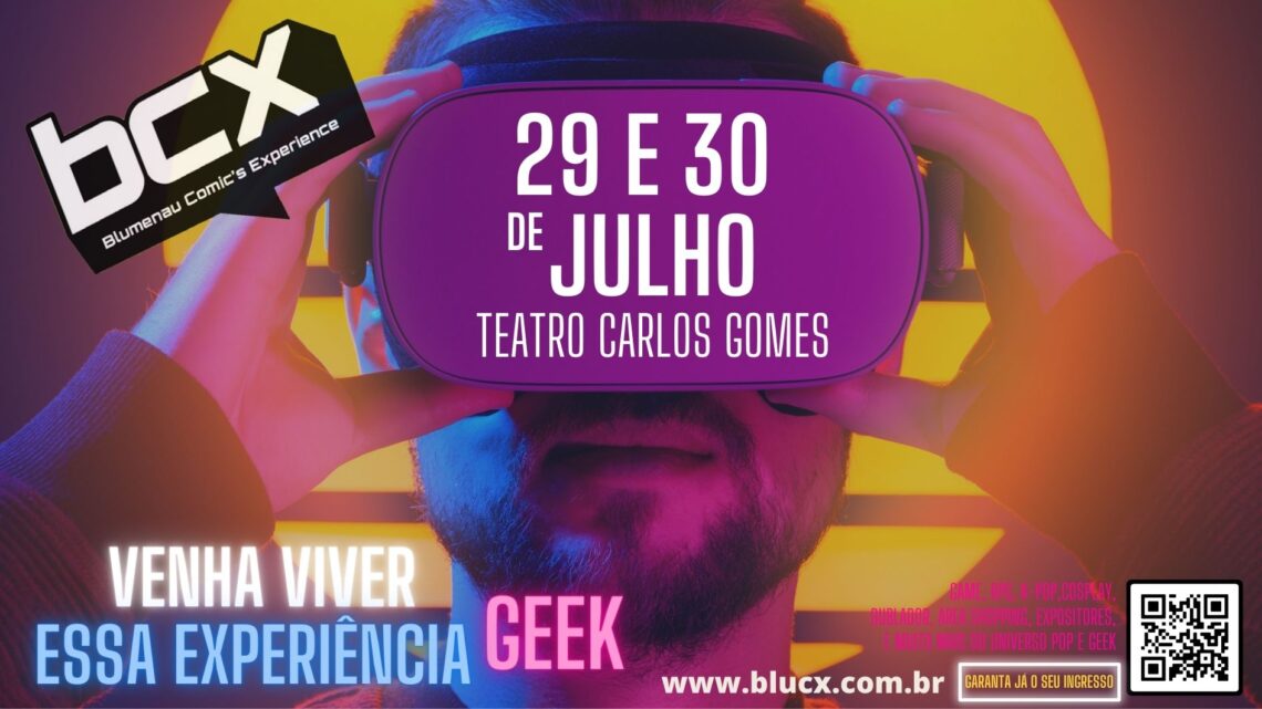 Dublador do Superman, Buzz Lightyear e Scooby Doo, Guilherme Briggs (RJ), é um dos destaques do 1º Blumenau Comic’s Experience (BCX)