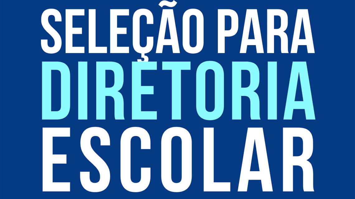 Inscrições abertas até 03 de agosto para processo de qualificação para gestão das Escolas Municipais de Timbó