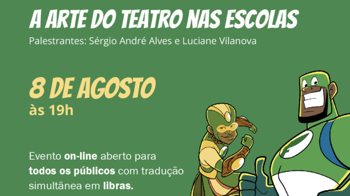 VR Projetos promove oficina online sobre teatro nas escolas públicas