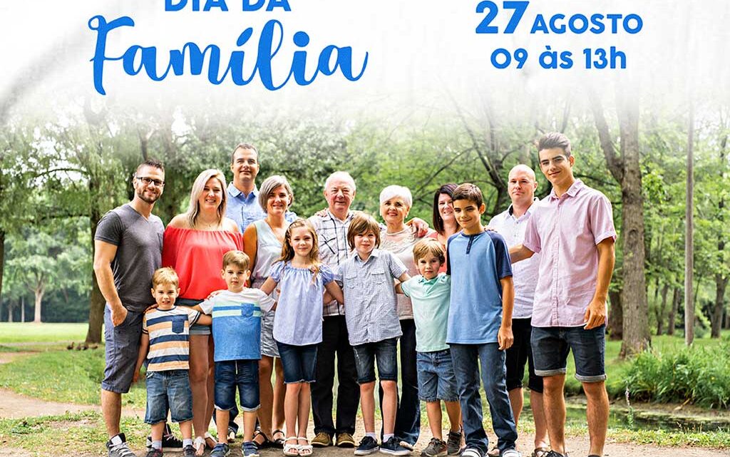 Timbó promove Dia da Família no domingo 27 de agosto