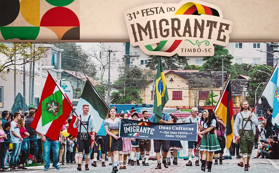 Timbó – Inscrições abertas para o Desfile da 31ª Festa do Imigrante