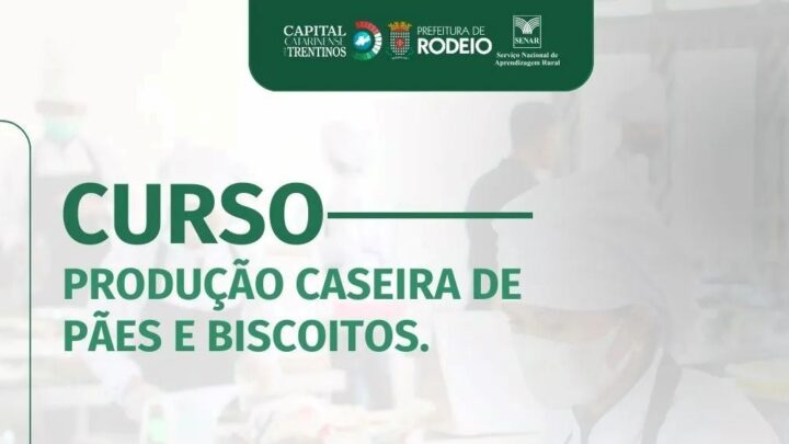 Rodeio – Curso de Produção Caseira de Pães e Biscoitos