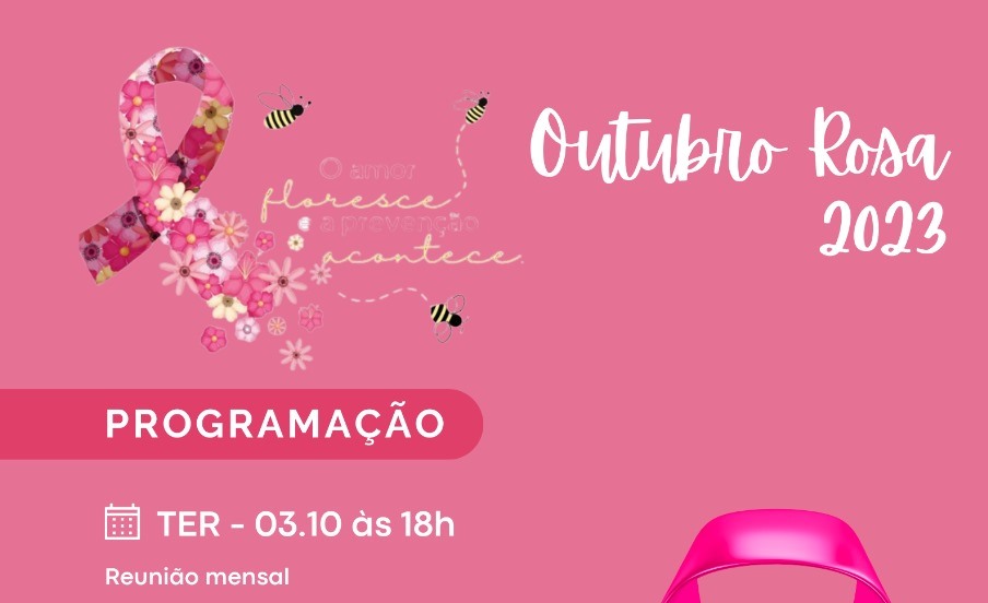 Rede Feminina de Combate ao Câncer de Indaial lança a programação do Outubro Rosa