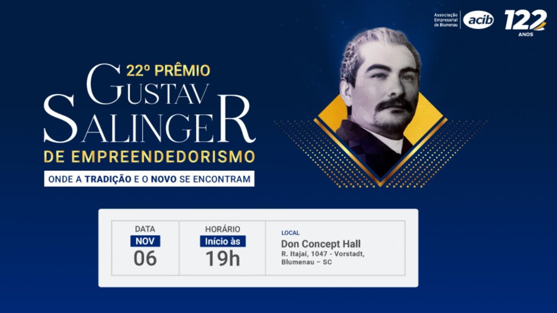 Ingressos para Prêmio Gustav Salinger estão à venda