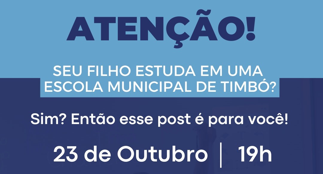 Proponentes à gestão das escolas municipais apresentam seus projetos para a comunidade escolar na segunda-feira