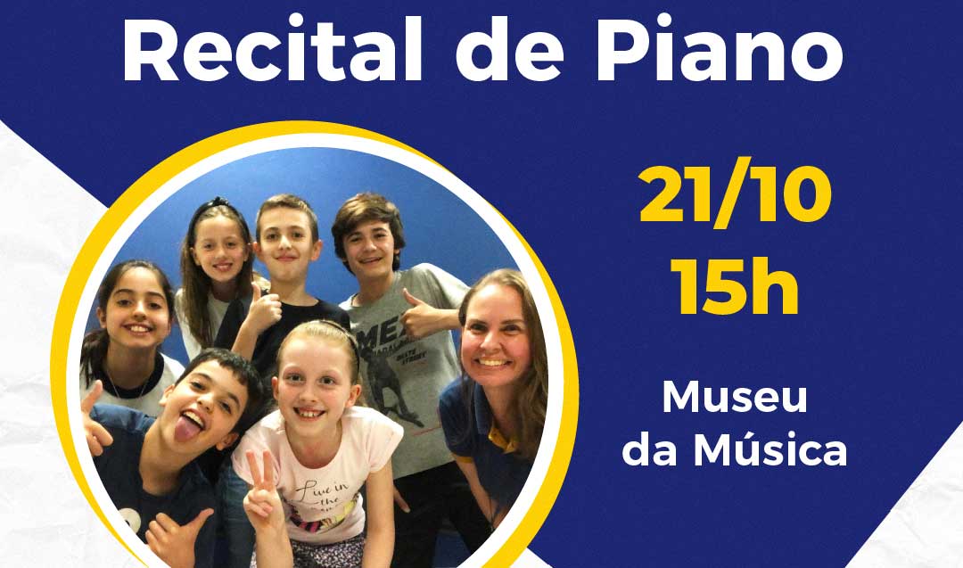 Recital de Piano dos Alunos da Fundação de Cultura e Turismo de Timbó é neste sábado