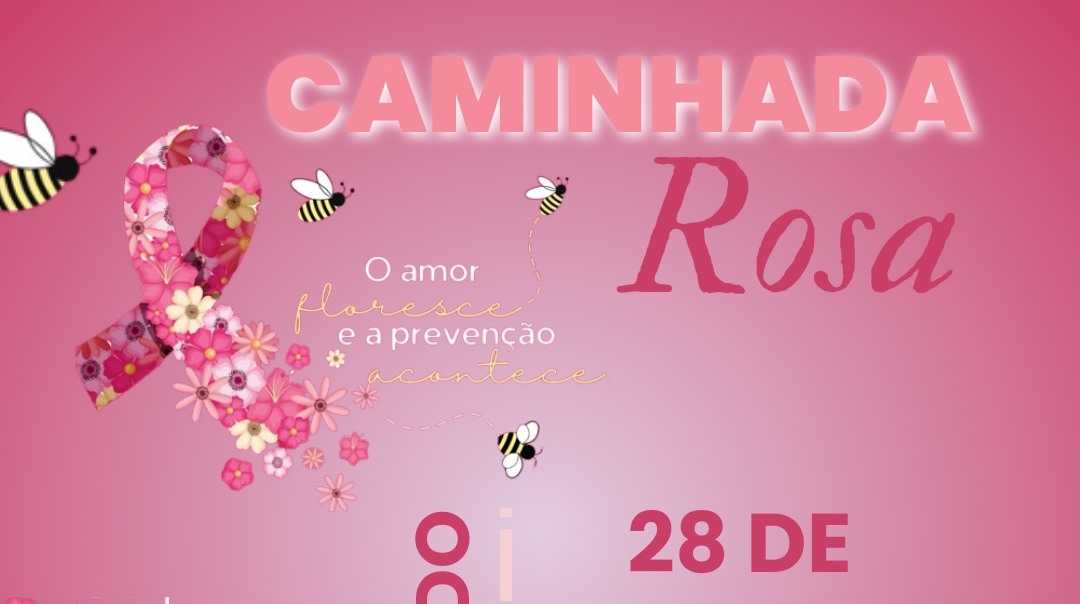 Rede Feminina de Combate ao Câncer de Indaial convida para a Caminhada Rosa