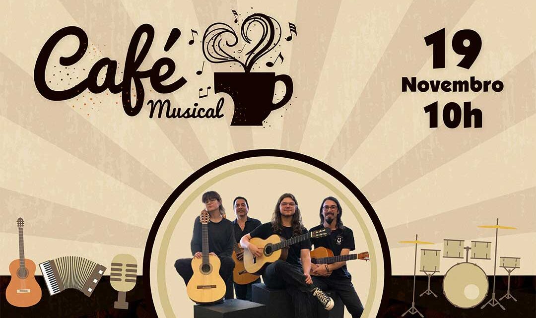 Café Musical com Camerata de Violões da FURB será dia 19 de novembro