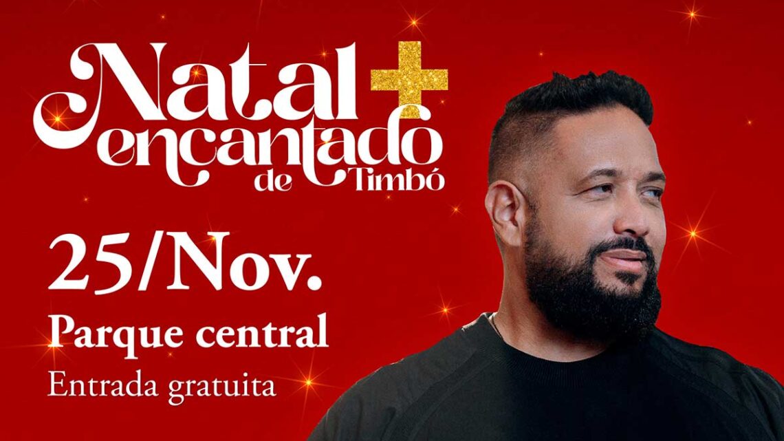 Cantor gospel Fernandinho fará show gratuito neste sábado em Timbó