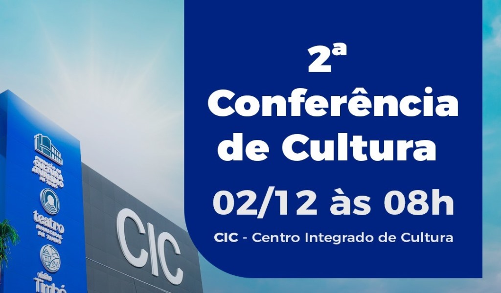 2ª Conferência de Cultura de Timbó é neste sábado