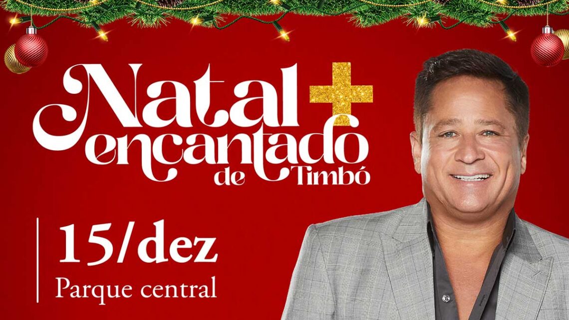 Show nacional gratuito com o cantor Leonardo é nesta sexta-feira em Timbó