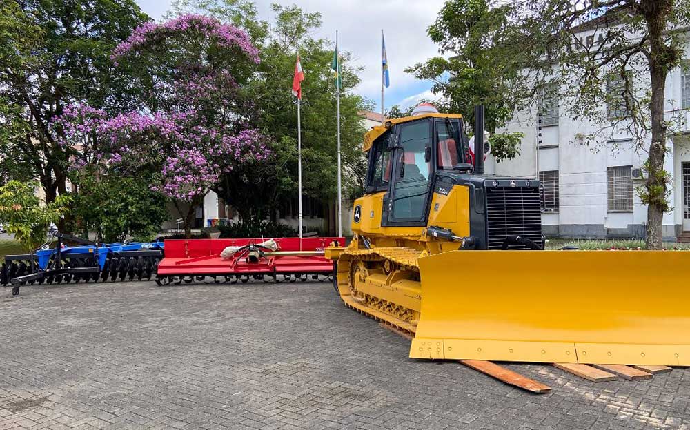 Prefeitura de Timbó adquire novos implementos agrícolas para patrulha mecanizada