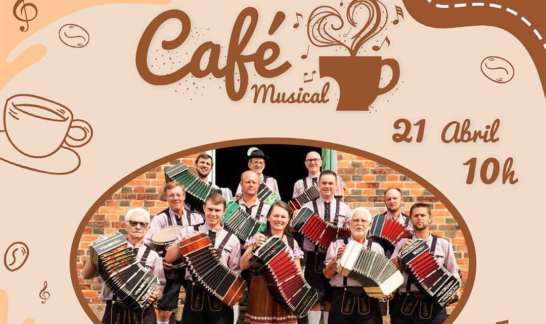 Café Musical com Grupo Folclórico Os Cinquentões acontece dia 21 de abril