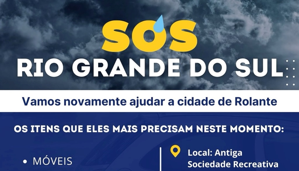 Prefeitura de Timbó realiza mais uma campanha de arrecadação de donativos para o Rio Grande do Sul